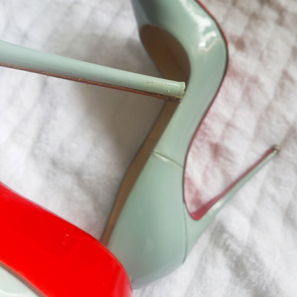 Authentic light blue Christian louboutin size 7.5
